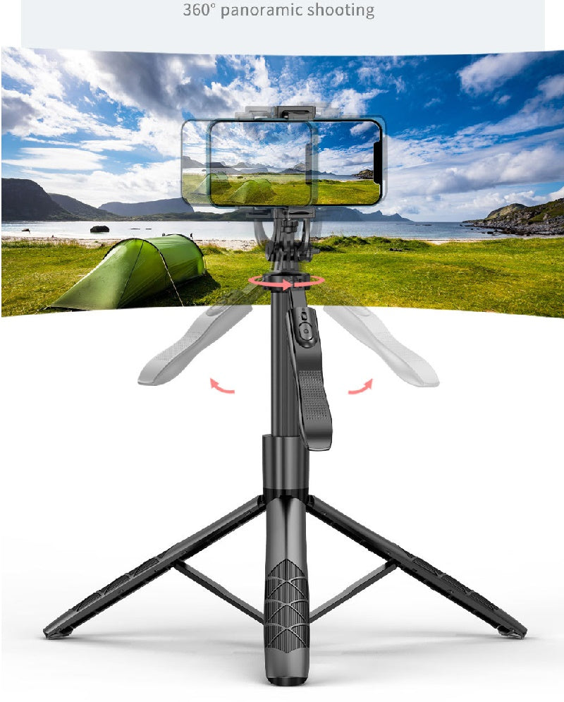 360° AI Face Tracking Gimbal smartphone holder and stabilizer with hand gesture control and tripod compatibility