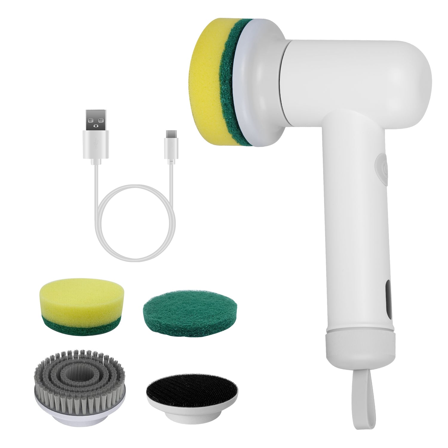 Electric Spin Scrubber - Cordless  Cleaning Bursh for Kitchen & Bathroom