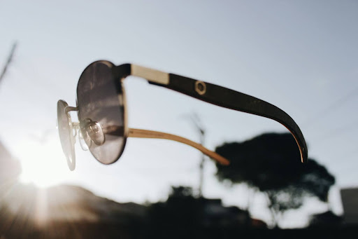 black framed glasses for men