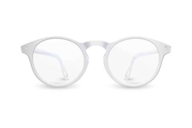 mens white glasses frames