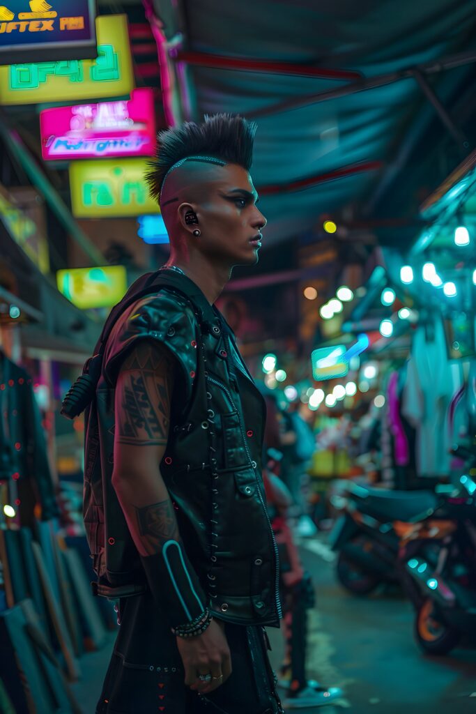 The Rise of Cyberpunk Fashion