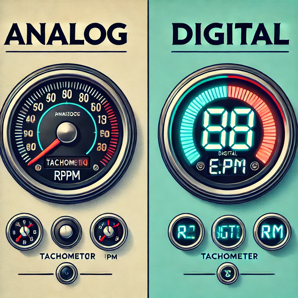 What Is the Difference Between an Analog and a Digital Tachometer?